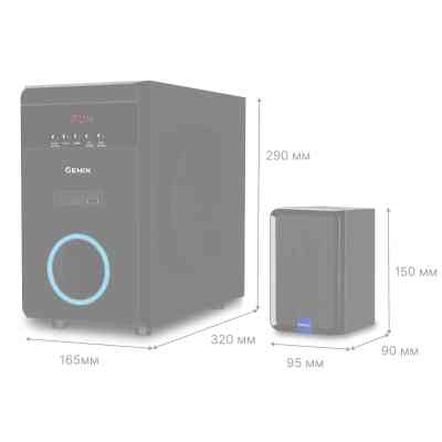 Акустична система Gemix SB-80BT black Вінниця