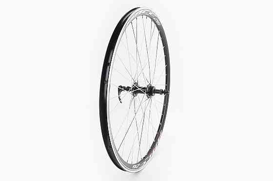 Колесо 26" заднє V-brake, обід та втулка 14Gx36H алюмінієві, пром-підшипники 6200 2RS, під вільнобіг, кріпл. ексцентрик, RACE26 Київ