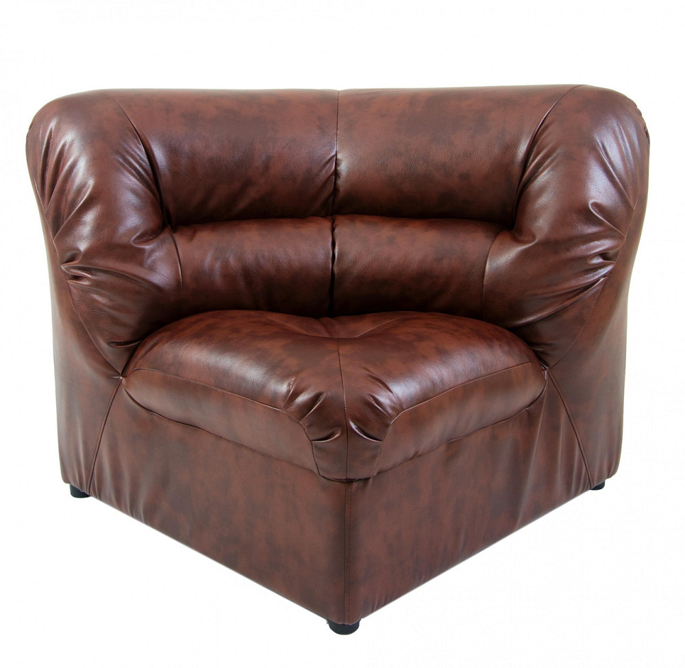 Диван Madras Vizit Tobacco 850x870 угол Коричневый Киев - изображение 1