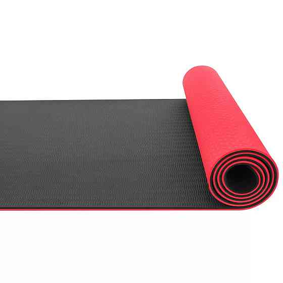 Килимок для йоги та фітнесу Power System PS-4060 TPE Yoga Mat Premium Red (183 х 61 х 0.6) Луцьк