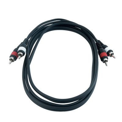 Інсертний кабель RockCable Patch Cable - 2 x RCA to 2 x RCA (1.5m) (RCL 20942 D4) Вінниця - фото 1
