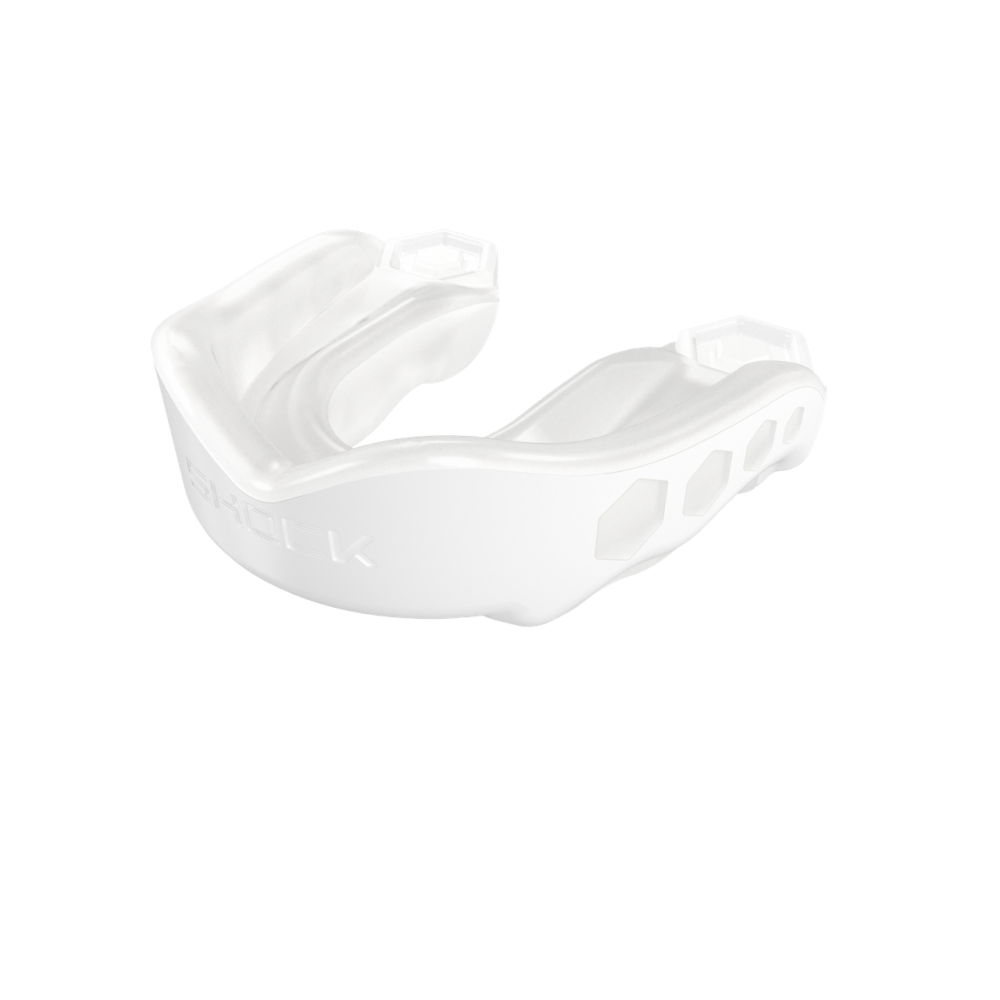 Капа Shock Doctor Gel Max дитяча (вік до 10р.) White (art. 61950-TC-YTR) Кам'янське - фото 7