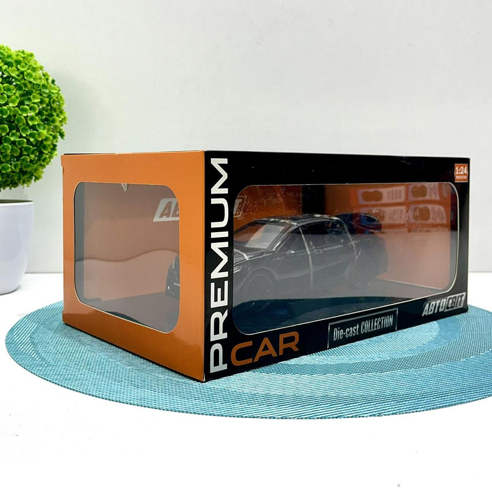 Машина Автосвит Тoyota Camry инерционная открывается дверь капот багажник 20 см Черная (AP-1787) Чернігів - фото 3