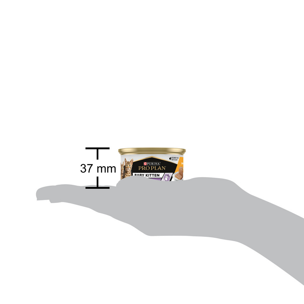 Вологий корм PRO PLAN Baby Kitten Healthy Start для кошенят після відлучення від матері, мус, з куркою, 85 г Київ - фото 4