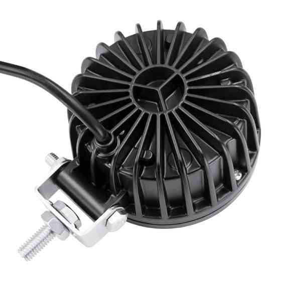 Фара світлодіодна LED противотуманная кругла 30W + LED кільце з чіткою світловий кордоном Мукачево