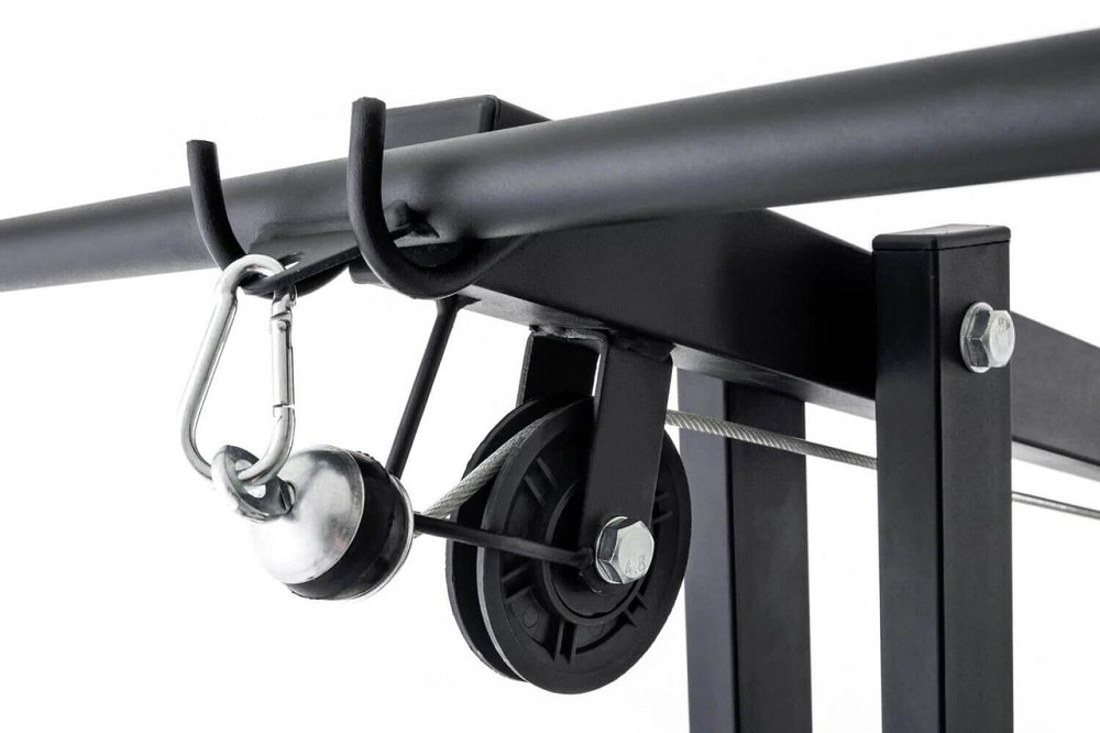 Силова фітнес-станція HS-1044K з партою Скотта 66 кг стек для дому та спортзалу багатофункціональна для всіх різновидів м'язів Київ - фото 10