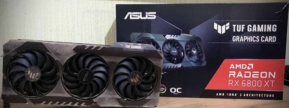 Відеокарта: RX6800XT 16Gb. ASUS TUF Київ - фото 1