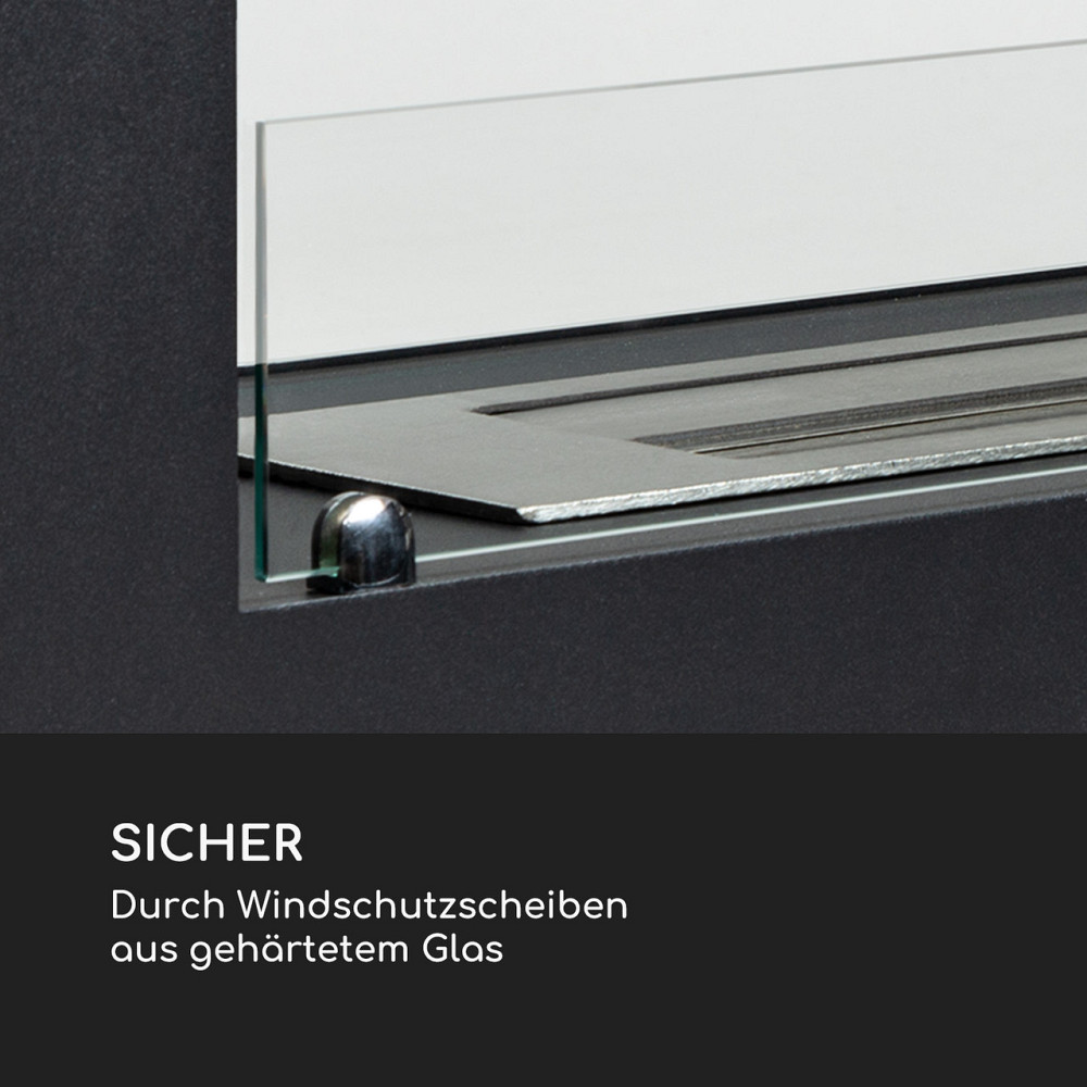 Fiamme Scopi этаноловый камин горелка из нержавеющей стали 3 литра 5-6 часов время горения черный (Германия, Ровно - изображение 5