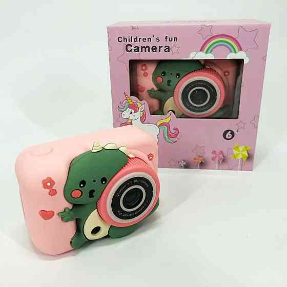 Дитячий фотоапарат Q6 DINOSAUR HE-16 Львів