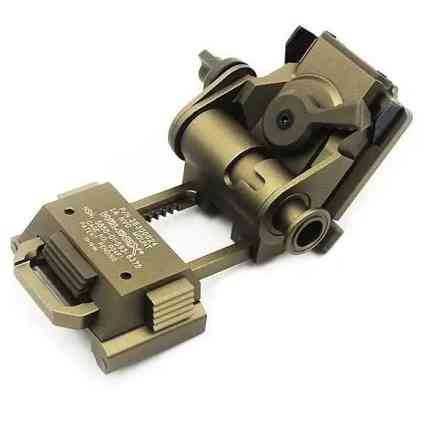 Тактическое крепление Wilcox L4G24 для прибора ночного видения на шлем (металл) Золотистый Винница