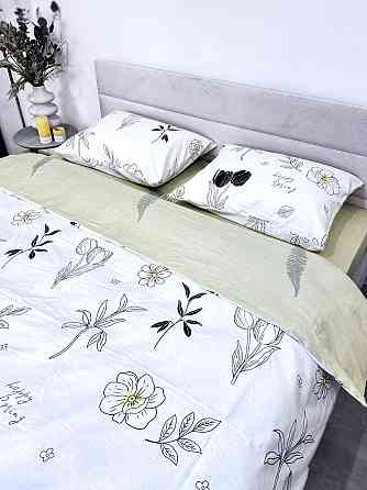 Ecotton Підковдра на блискавці Ecotton полуторний 150х215 см сатин із бавовни двостороння білог Коломия