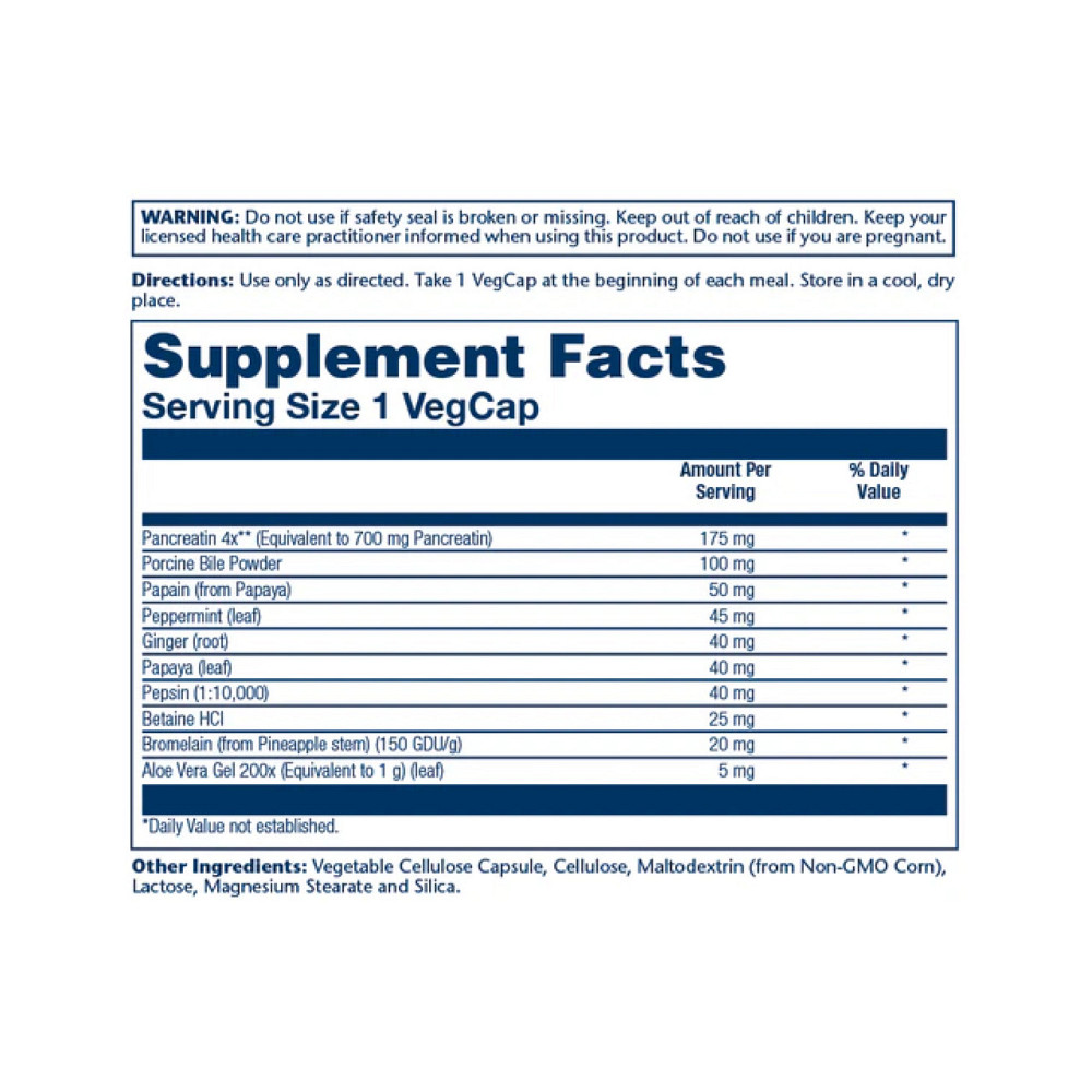 Ферменты Solaray Super Digestaway 90 вегетарианских капсул Киев - изображение 2