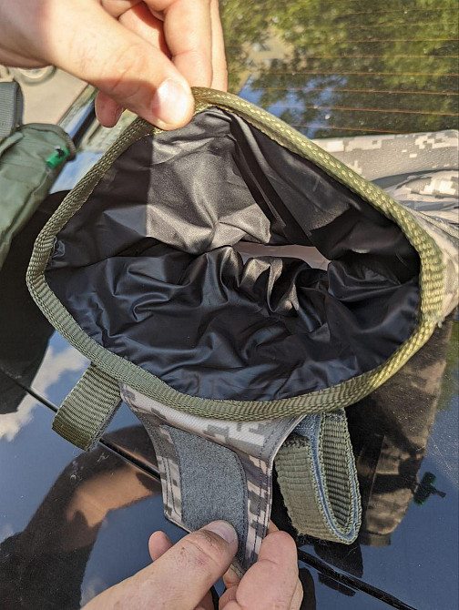 Сумка для скидання Kreminna, кольори: Піксель, Олива, Хижак (в описі відео огляд сумки скидання) Дніпро - фото 5