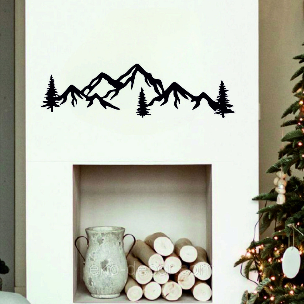 Декоративне настінне Панно «Гори», Декор на стіну Київ - фото 1