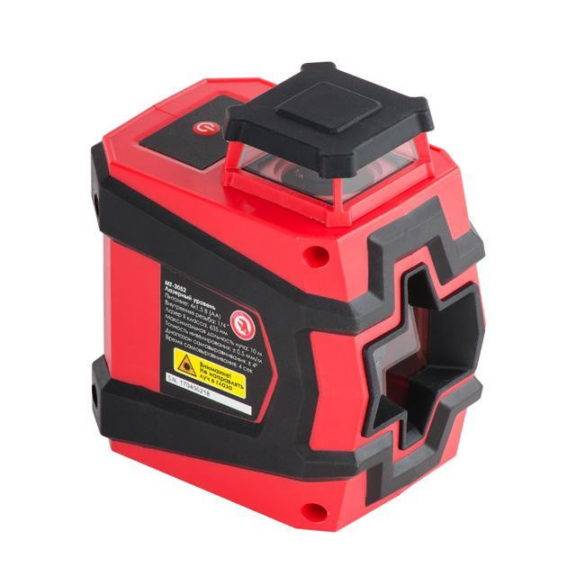 Рівень лазерний, 360°, 2 лазерні головки INTERTOOL MT-3052 Київ - фото 7