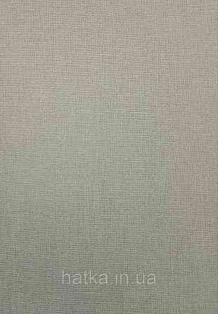 Обои винил на флизелине Rasch Florentine 1.06х10 однотонные мелкая полоска под ткань матовые зеленые Киев