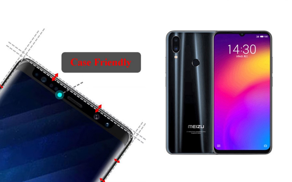 Захисне скло HyperGlass Pro для Meizu Note 9 – максимальна чутливість та захист Київ - фото 4