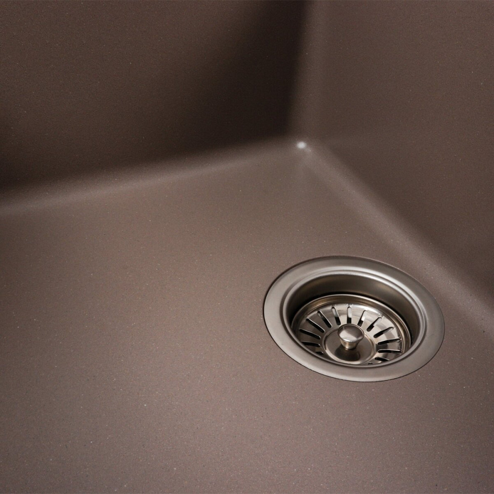 Гранітна мийка для кухні Platinum 7850W TOSKANA матова Дюна Коломыя - изображение 5