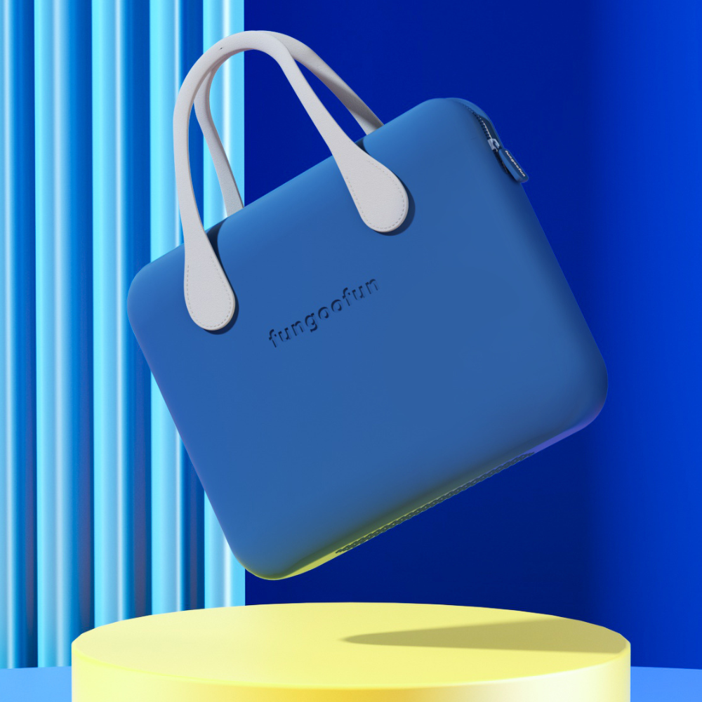 Сумка для ноутбука або планшета 16 дюймів силіконова, вологостійка, протиударна, Fungoofun синій Кам'янець-Подільський - фото 1