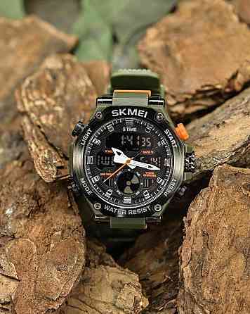 Годинник Skmei oliva/black ДЛ6423 Одеса
