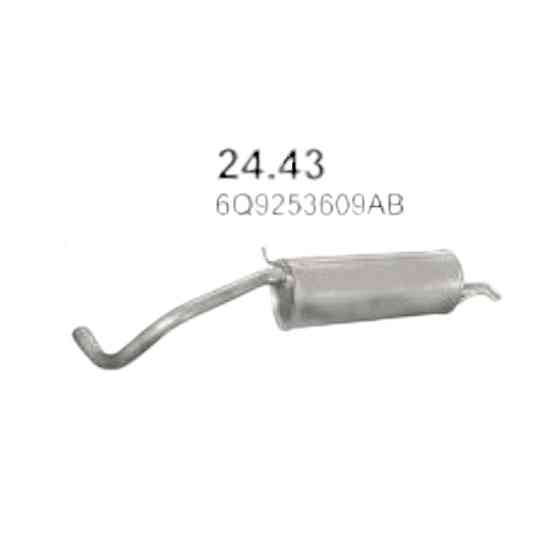 Глушник Fabia, Сеат Cordoba 1.4 Шкода Мукачево