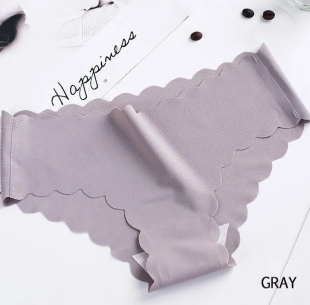 Жіночі безшовні труси сірі 42 розмір Київ - фото 1