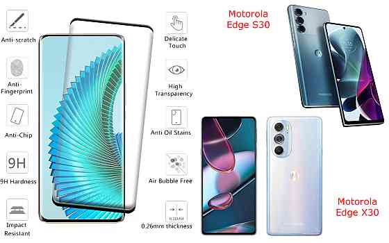 Захисне скло HyperGlass Pro для Motorola Edge S30, Edge X30 – максимальна чутливість та захист Київ