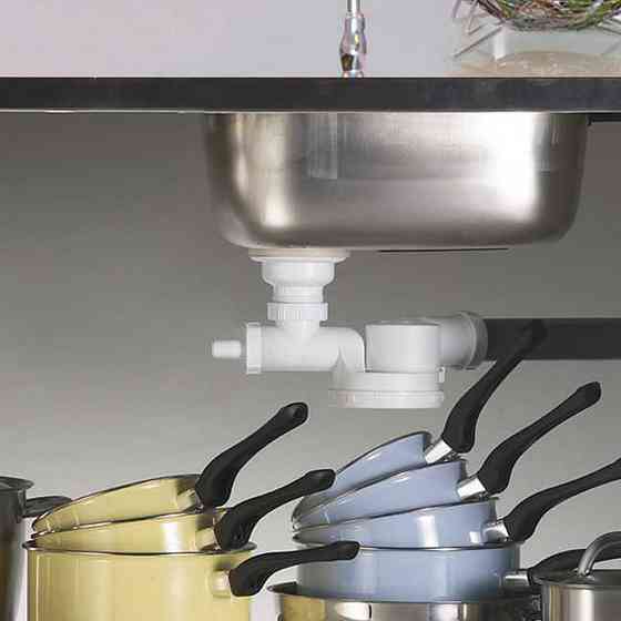 Wirquin Сифон для кухонной мойки Espace 1½"×Ø40мм WIRQUIN (9542420) Киев