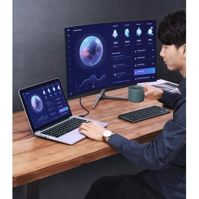 Кабель мультимедийный HDMI M to DVI M 2.0m HD106 black Ugreen (10135) Винница - изображение 5