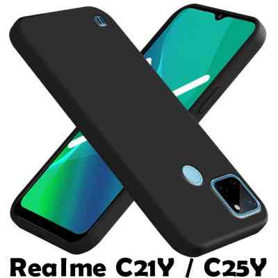 Чехол для мобильного телефона BeCover Realme C21Y / C25Y Black (707448) Винница