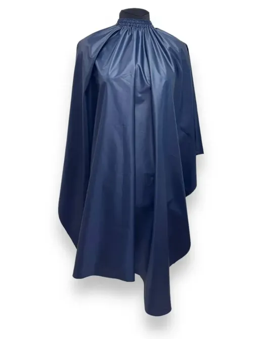 Пеньюар перукарський Teysha однотонний накидка для клієнта Синій Київ - фото 1