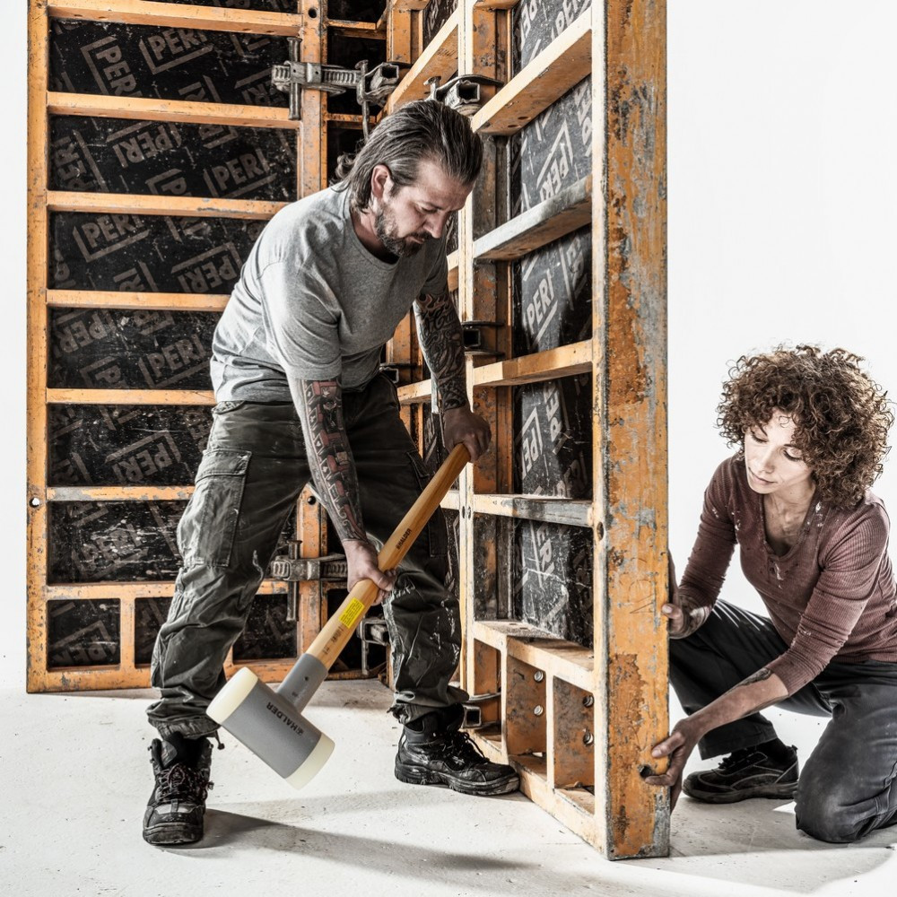 Кувалда безынерционная HALDER Supercraft 3366 с деревянной ручкой, Ø=100 мм, m=7050 г, І=1000 мм 3366.107 Одесса - изображение 7