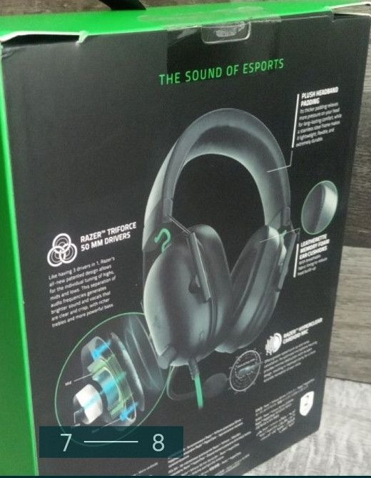 Наушники: Razer Black Shark V2 X Black. Киев - изображение 7