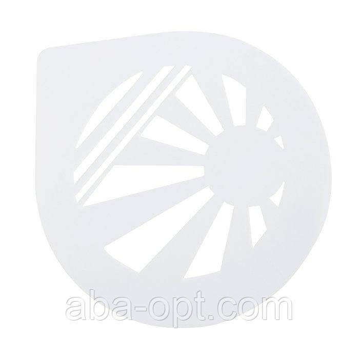 Трафарет пластиковий для торта " пляж" Ø 25 см (шт) Одеса - фото 1