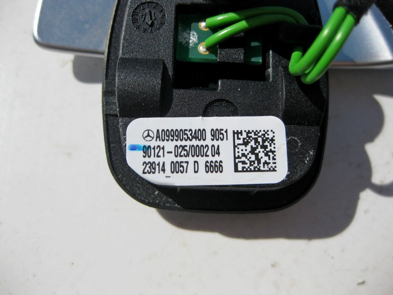 Mercedes-Benz  A0999053400 9051 Лівий підрульовий вимикач понижувальної передачі C-Class W205 S-Class W222 C217 E-Class W213 C238 CLS C257 V-Class W44 Одеса - фото 3