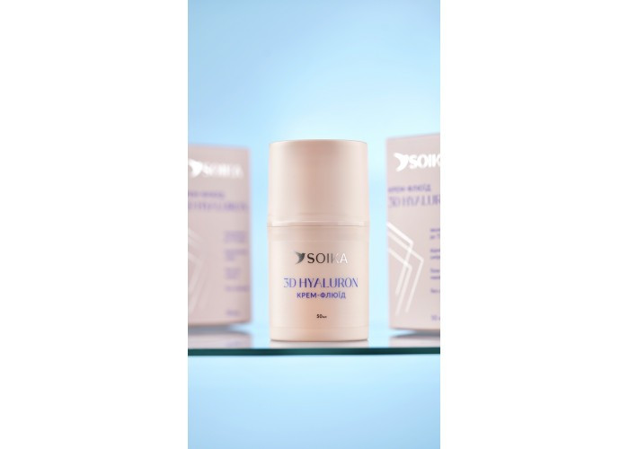 Soika Крем-флюїд для обличчя 3D HYALURON, 50 мл Чернівці - фото 3