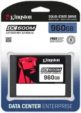 Мережевий накопичувач Kingston Nowy 960Gb Sata 6Gbit Dc600M Sedc600M/960G Dwpd 1 (SSDSATADC600M960GBN) Київ - фото 1