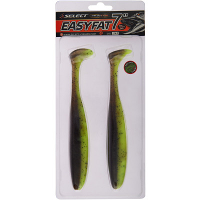 Силикон рыболовный Select Easy Fat 7" 242 (2 шт/уп) (1870.72.17) Винница - изображение 2