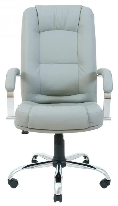 Офісне Крісло Керівника Richman Alberto Fly 2233 Хром М1 Tilt Сірий Київ - фото 2