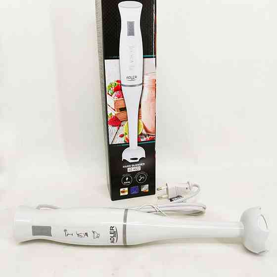 Кухонный погружной блендер Adler, Блендер измельчитель для коктейлей Портативный измельчитель TQ-67 Львов