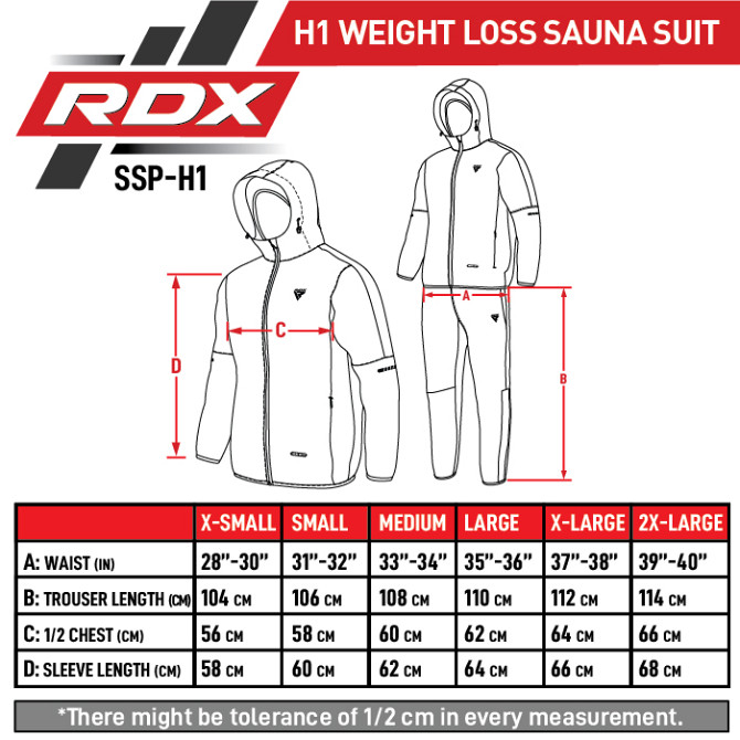 Костюм для схуднення з капюшоном RDX Red New 2XL Каменское - изображение 5