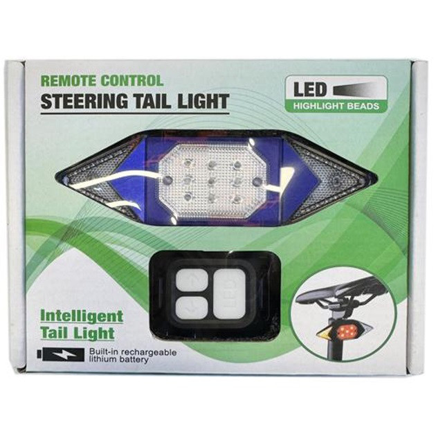 Стоп-сигнал для велосипеда від usb LY-6700, Задній самокатний ліхтар акумуляторний велоліхтар EK-75 Львів - фото 10