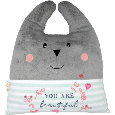 М'яка іграшка Tigres Подушка - зайчик you are beautiful (ПД-0302) Вінниця - фото 1