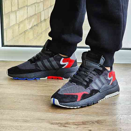 Літні Кросівки Adidas Jogger Сіточка Чорні Адідас Бігові Легкі (розміри: 41,42,43,44,45) Відеовідвід Дніпро