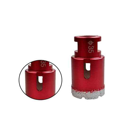 Алмазні коронки, коронки для плитки, коронки для розеток, коронки по керамограніту, коронки для плитки 35 мм (98745555) Київ