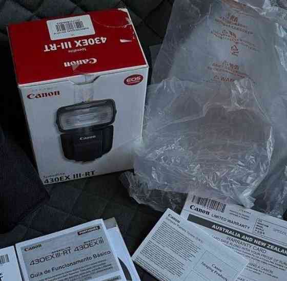 Вспышка: Canon Speedlite 430EX III RT. Киев