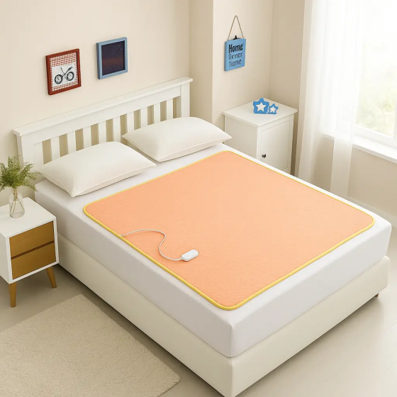 Электрическая простынь Yasam 120×160см с подогревом Персиковый Винница