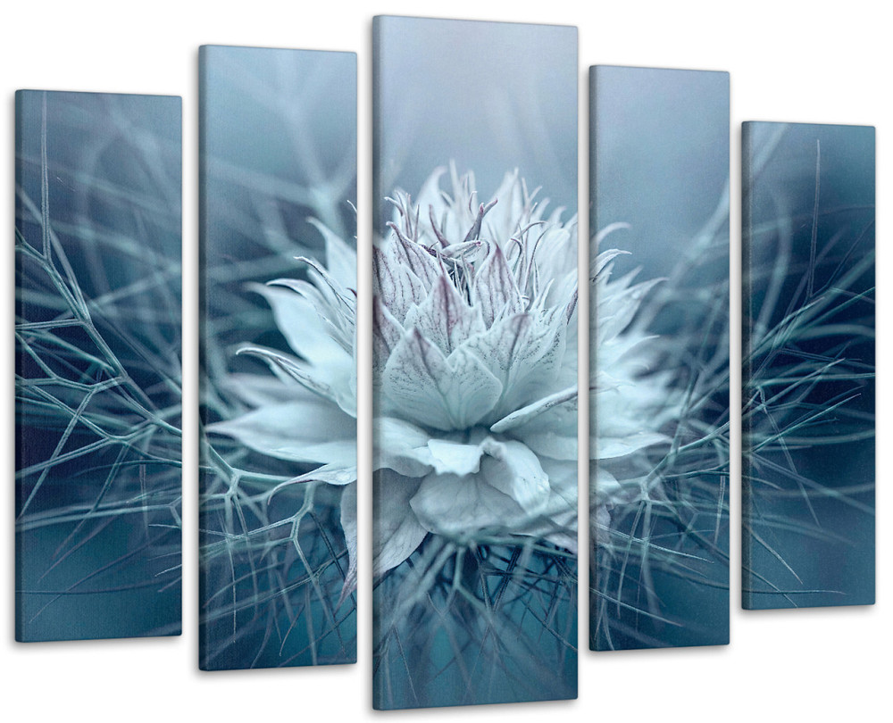 Модульная картина Абстракция Цветок Art-256_5 ( 80х118см ) 105x150 см Киев - изображение 1