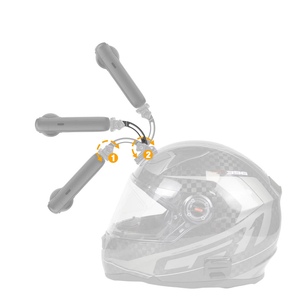 Удлинитель крепления GoPro DJI Action Insta360 алюминиевый 76мм AC Prof GP155A Киев - изображение 2