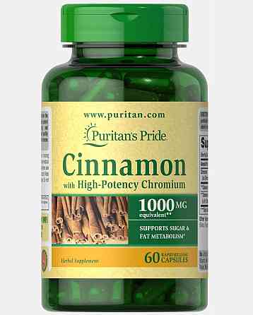 Cinnamon Complex 1000 mg with High Potency Chromium 60 capsules Луцк